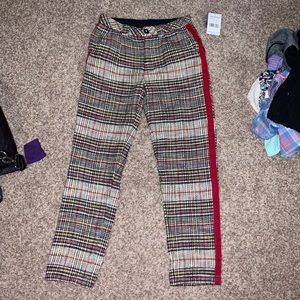 NEVER WORN Free People plaid pants